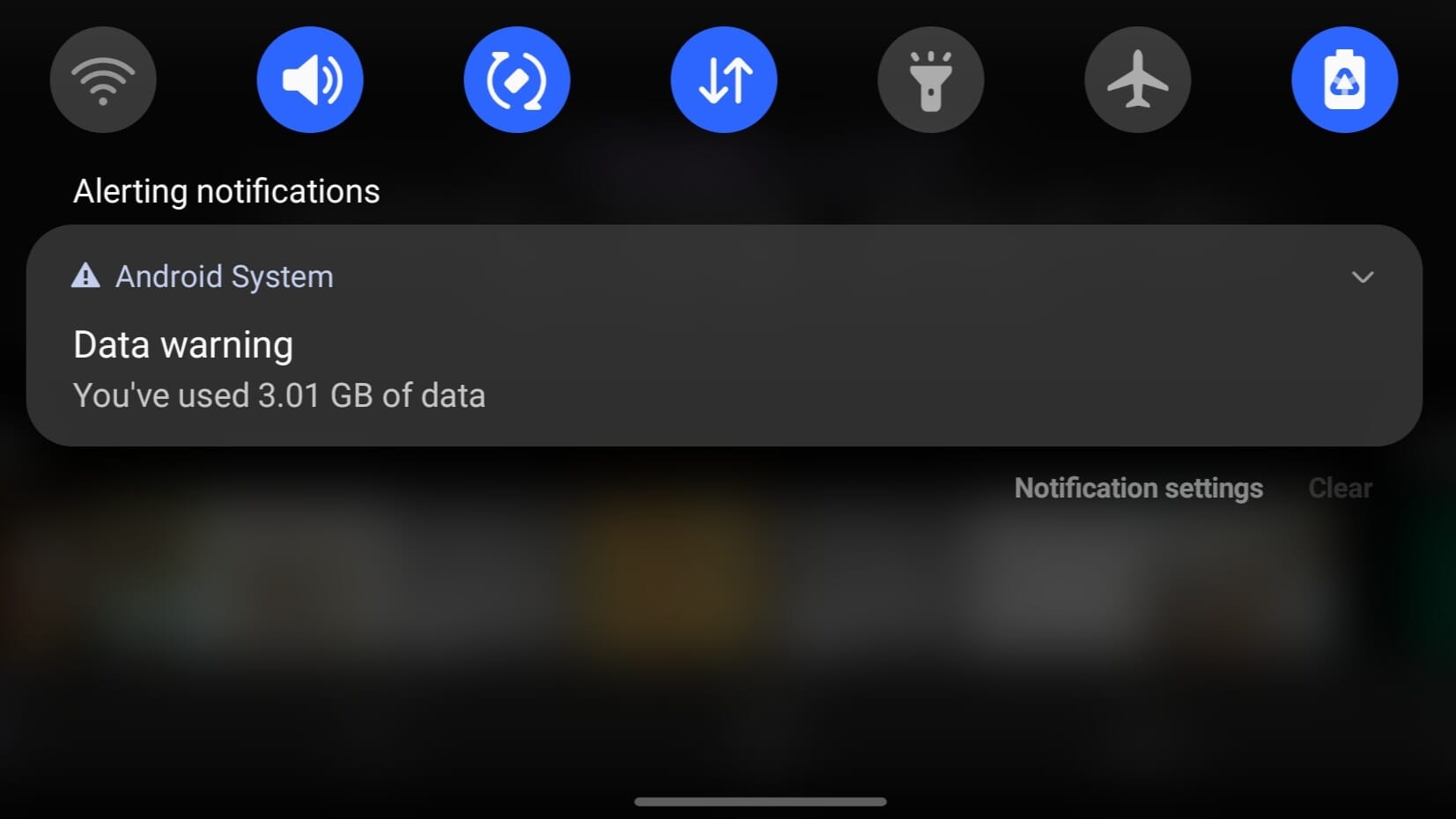 How to Remove Data Warning Notification in Android The Sirenic